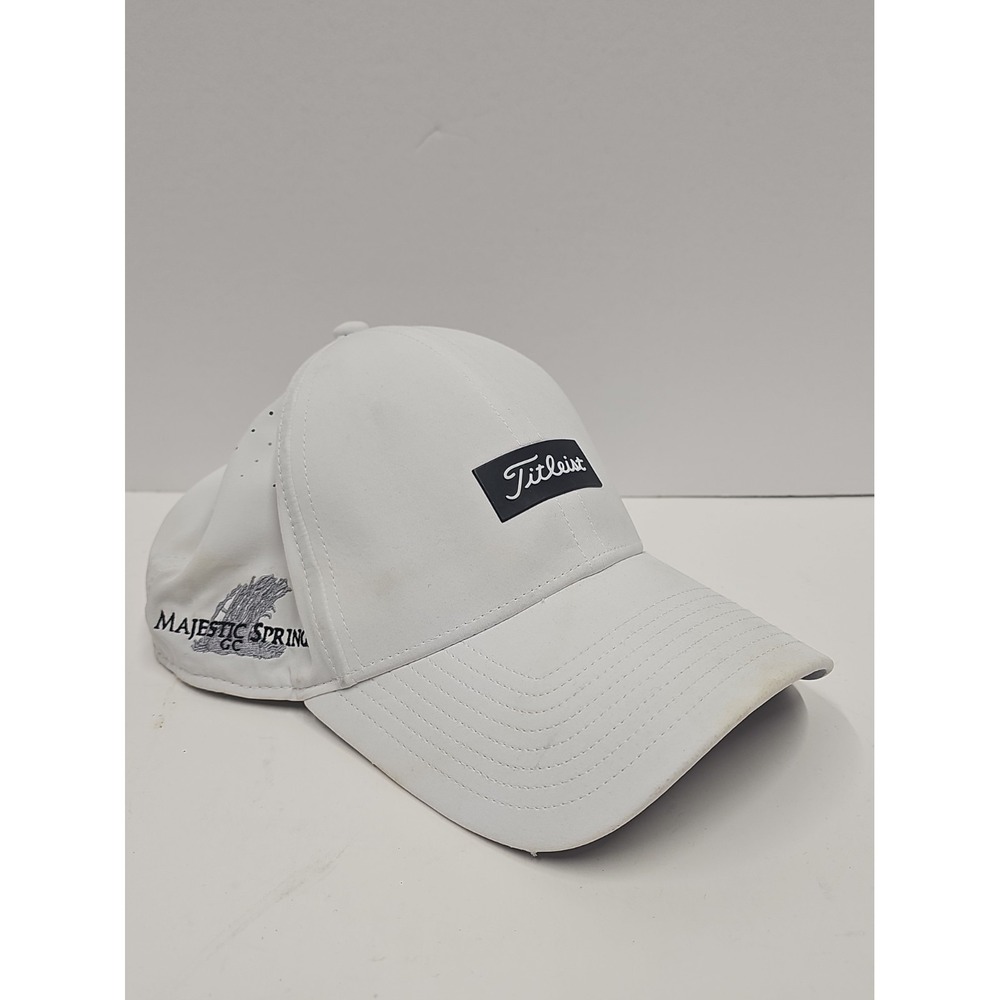 Titleist Golf Hat Men's Adjustable Baseball Hat Majestic Springs GC PROV1